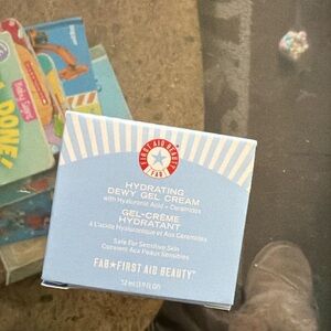 First Aid Beauty Blue and White Gel Cream